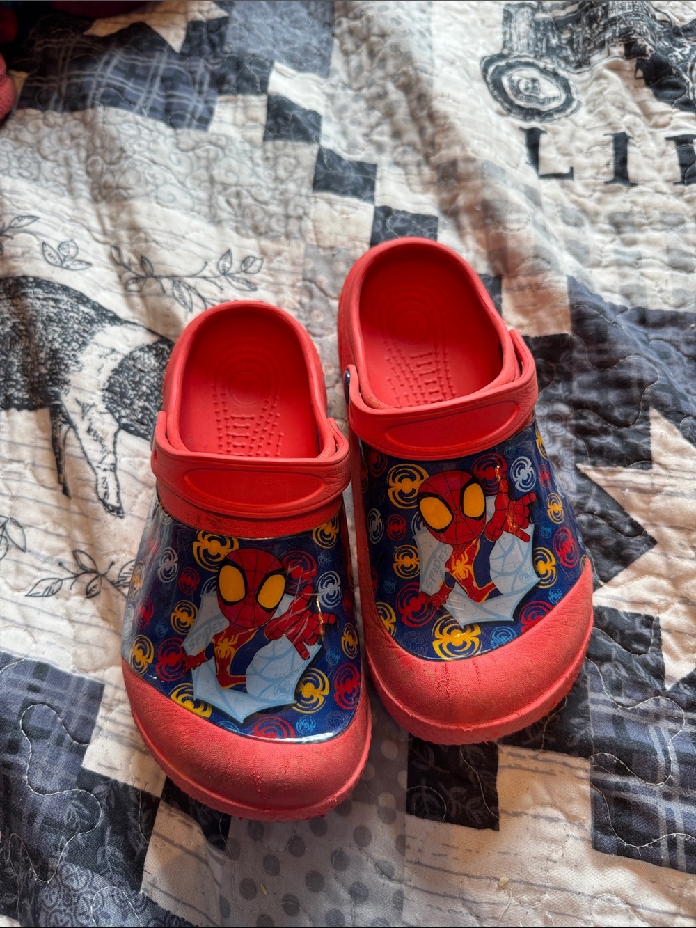 Spiderman easy on shoes